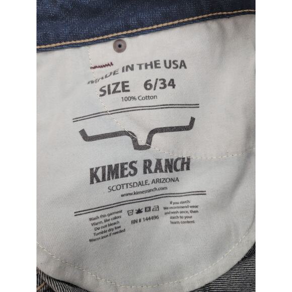 Kimes Ranch Alex Jeans Bootcut Dark Wash Size 6 Western Fit - Picture 3 of 3